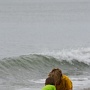 <p align=left>Les enfants ont un "fall break" en octobre. La mer est encore chaude et la plage toujours un grand carré de sable